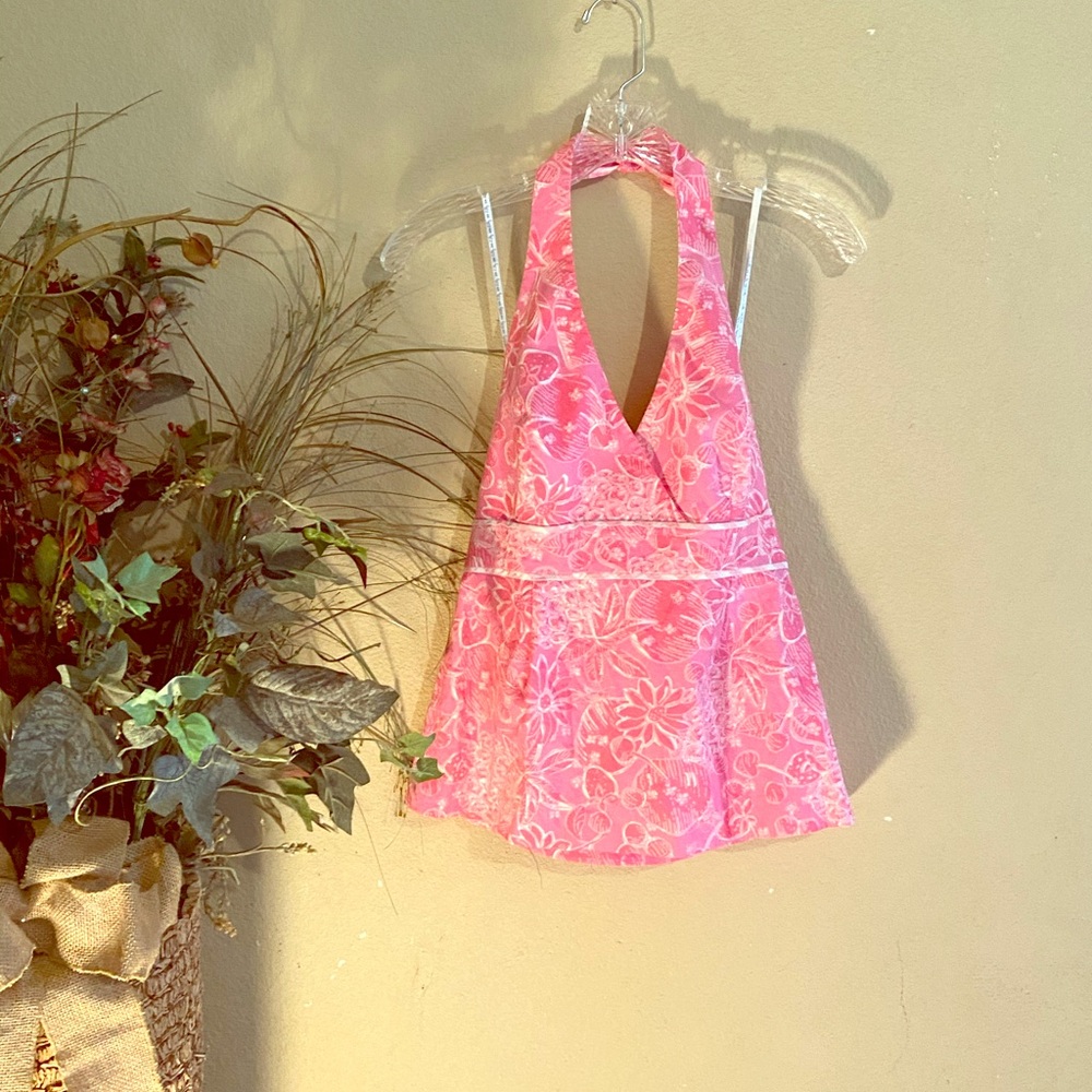 Lily Pulitzer Pink Halter Top Sz. S